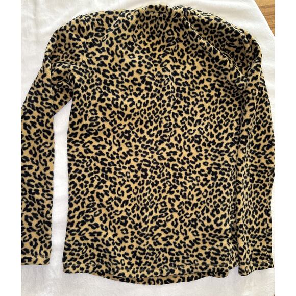 Kendall & Kylie Sweater Animal Brown Black Print Size Small - Picture 4 of 4
